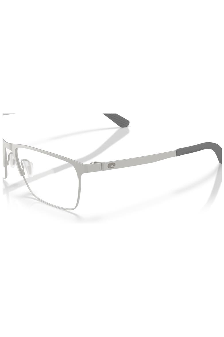 54mm Square optical glasses, Alternate, color, Silver