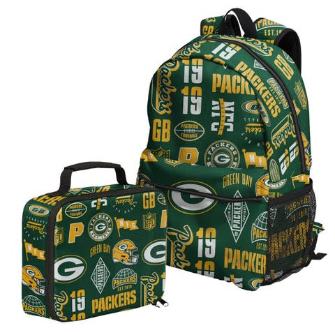 Green Bay Packers Backpack and Lunchbox Set