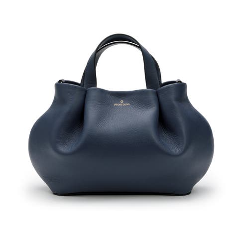 Isabela Shoulder Bag Sculpted From Full Grain Leather