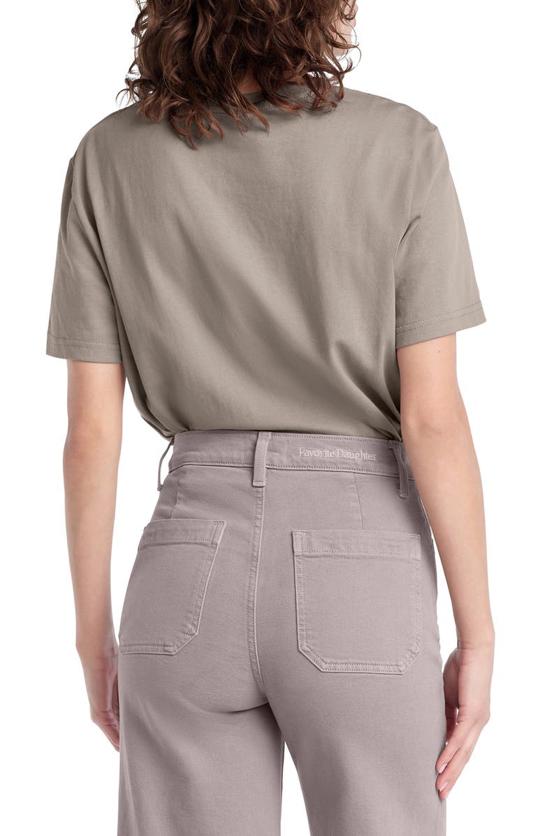 Favorite Daughter The Favorite T-Shirt, Alternate, color, Soft Taupe