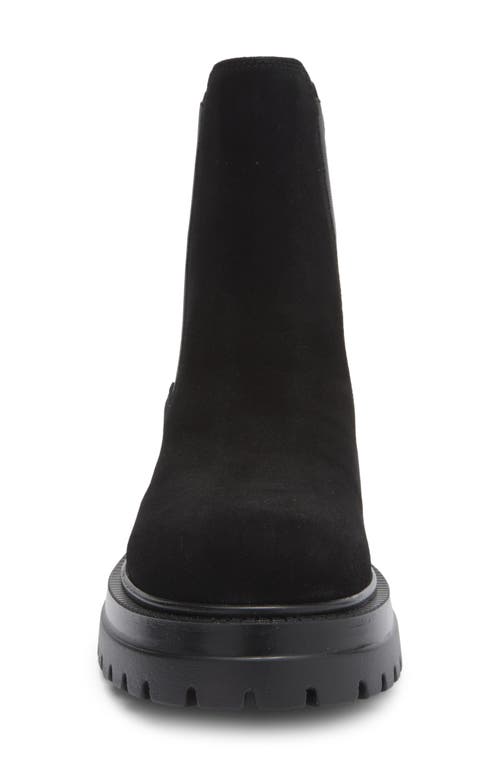 La Canadienne Winslow Lug Sole Chelsea Boot In Black