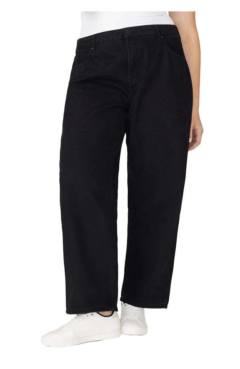 ELOQUII The Loose Fit Jean, Main, color, Vintage Black