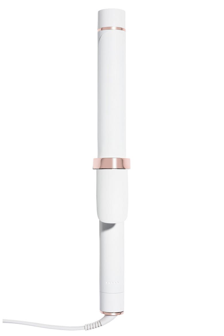 SinglePass® 1.25-Inch Ceramic Curling Iron (Nordstrom Exclusive), Alternate, color, WHITE