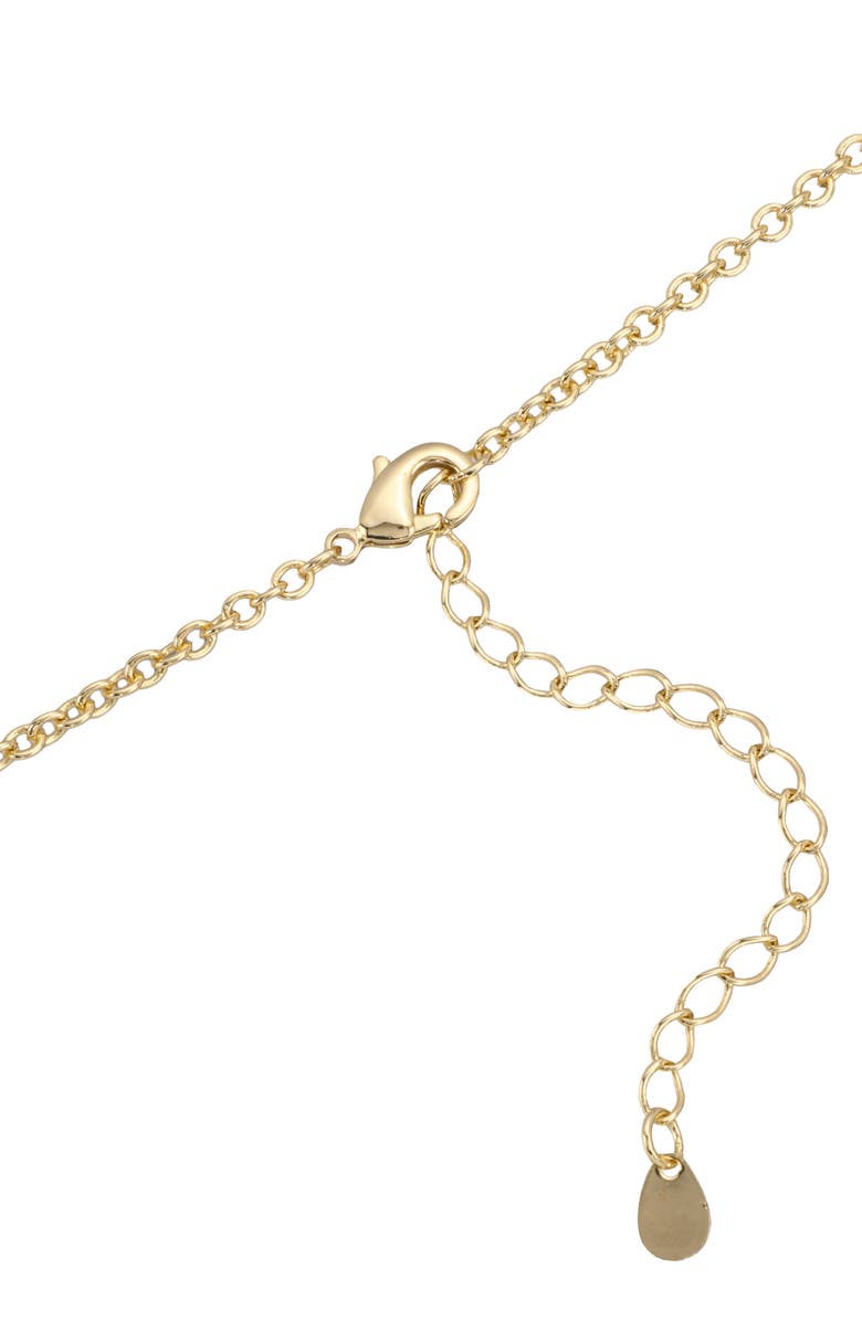 ATHRA LUXE Pavé Bold Mariner Chain Necklace, Alternate, color, Gold