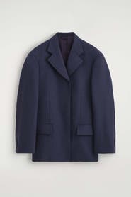 COS Structured Wool-Blend Blazer