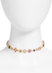 VIDAKUSH Organized Chaos Mixed Cubic Zirconia Choker