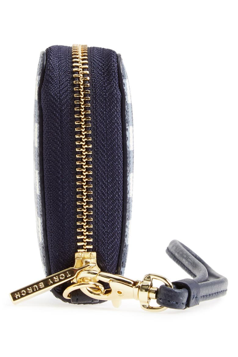 'Robinson' Phone Wallet, Alternate, color, NAVY GINGHAM