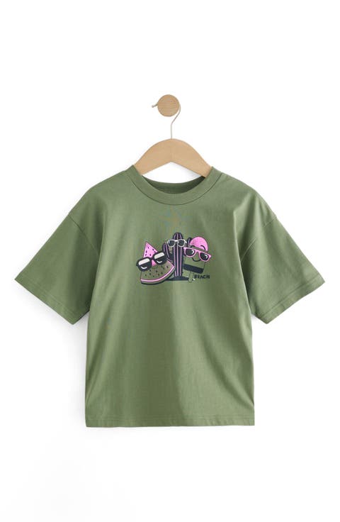 Kids
 Surf Vacay Cotton Graphic Pocket T-Shirt (Little Kid 
Big Kid)