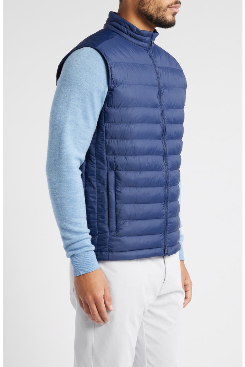 All Course Quilted Puffer Vest, Alternate, color, NAVY