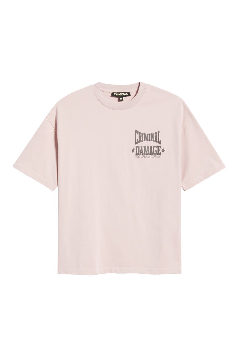 Boxing Gym Graphic T-Shirt, Alternate, color, LILAC
