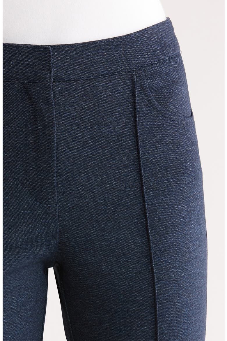 Seamed Crop Flare Pants, Alternate, color, INDIGO NAVY