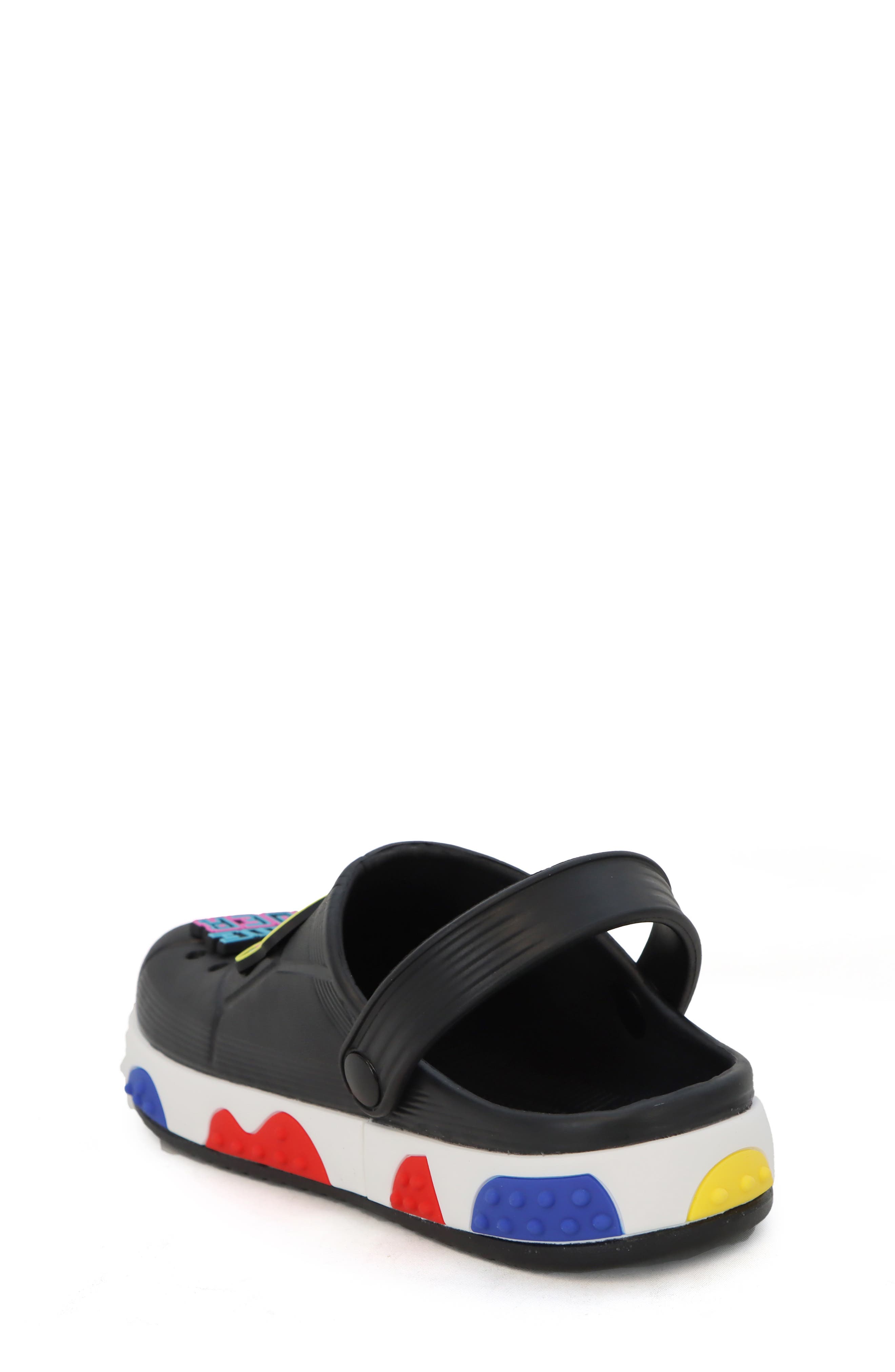 YOKI Kids' Platform Clog with Plush Charms, Alternate, color, 