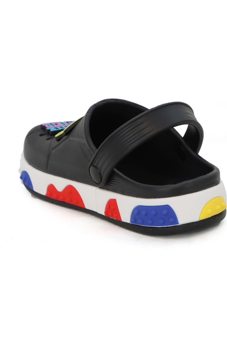 YOKI Kids' Platform Clog with Plush Charms, Alternate, color,