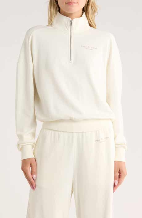 rag & bone Terry Half Zip Pullover