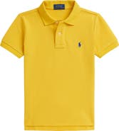 Polo Ralph Lauren Kids' Basic Solid Cotton Piqué Polo