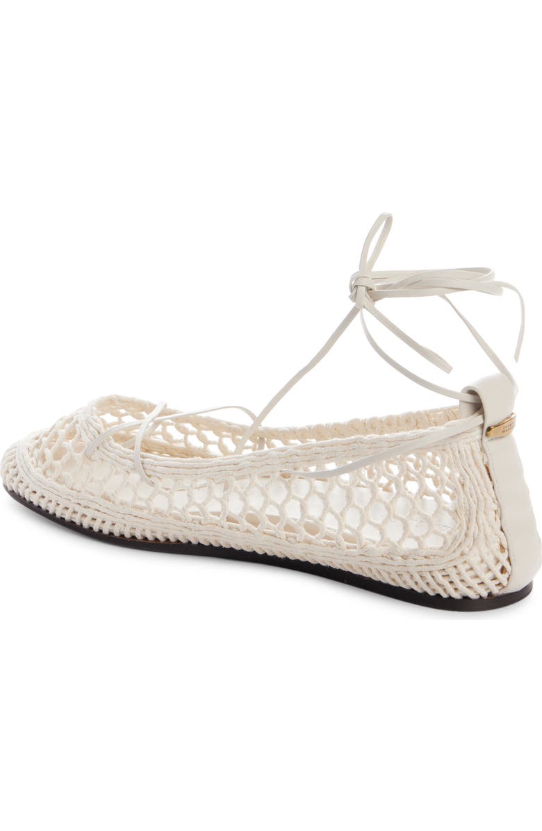 Isabel Marant Belna Lace-Up Ballet Flat, Alternate, color,