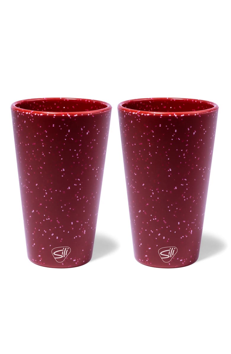 Silipint Silicone Pint Glasses 2 Pack 16oz, Main, color,