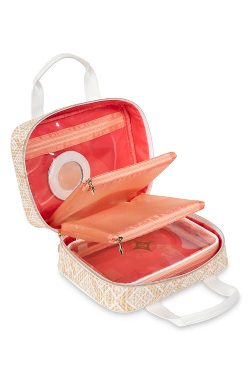 Stephanie Johnson Paros Coconut ml Traveler Cosmetics Case In White