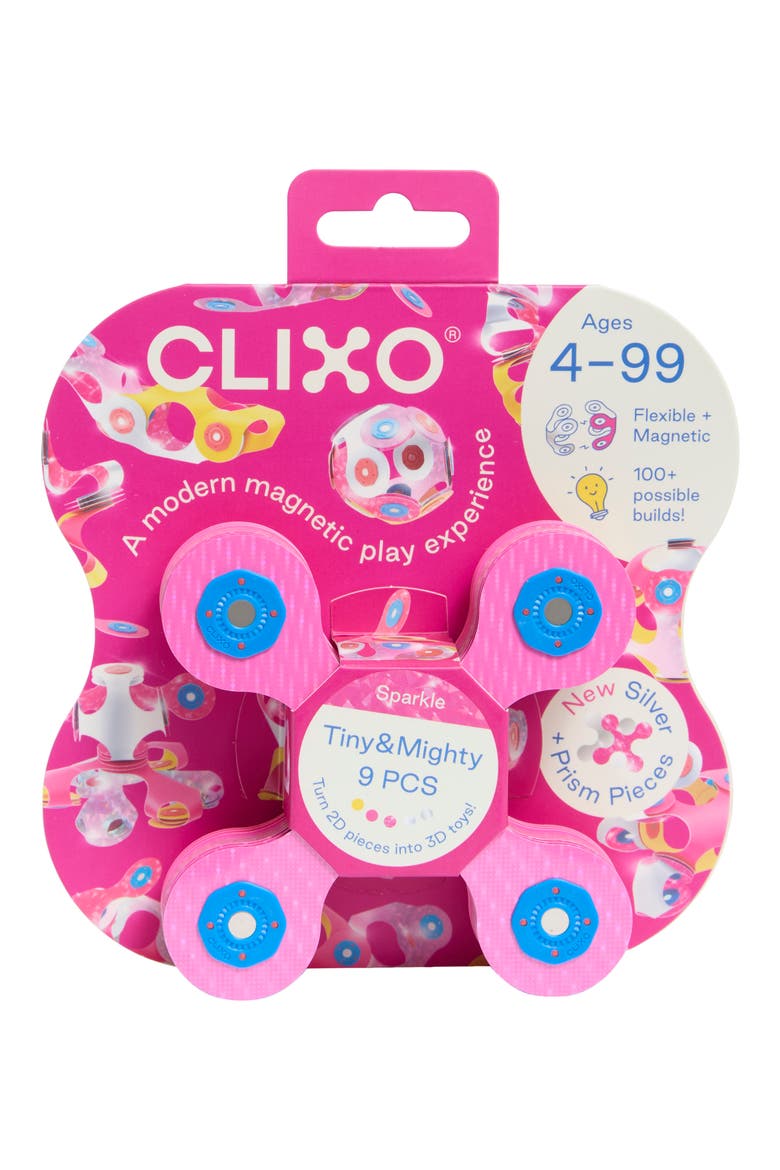 Tiny & Mighty Sparkle Building Playset, Main, color, PINK MULTI