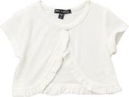 Ava & Yelly Ruffle Edge Cardigan Sweater