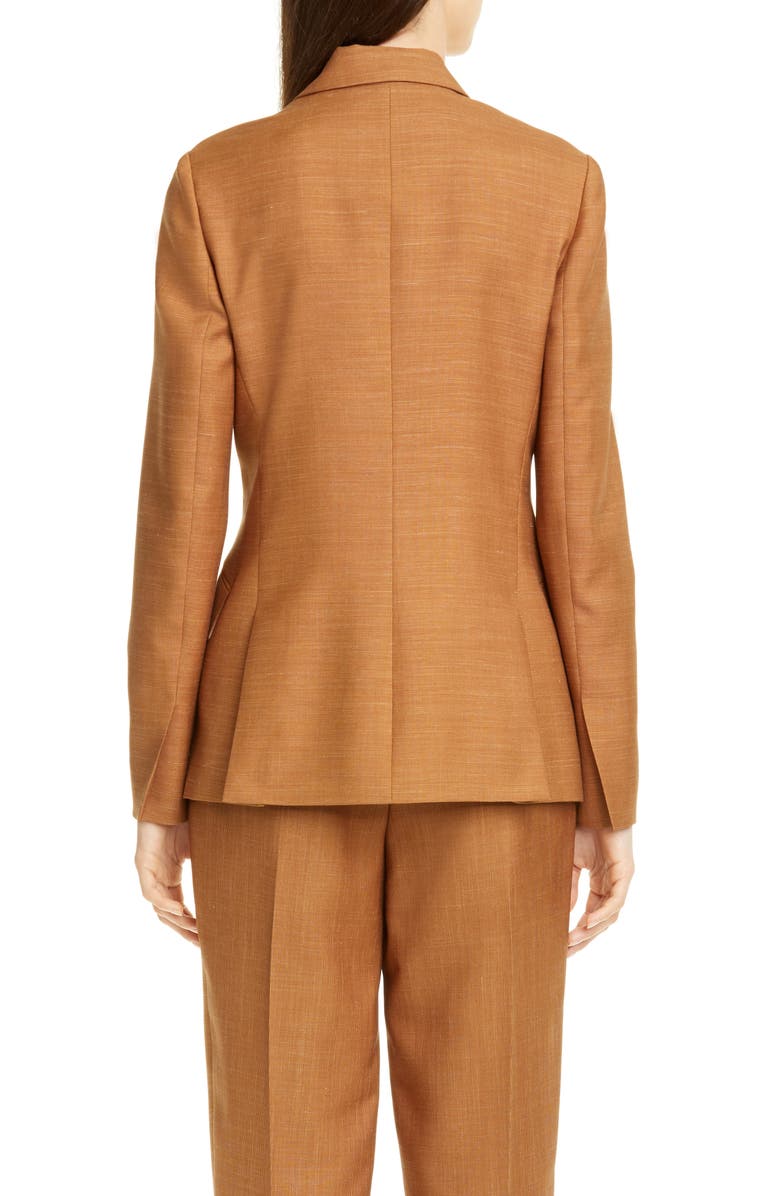 PARTOW Rose Double Breasted Wool Blend Jacket, Alternate, color, 