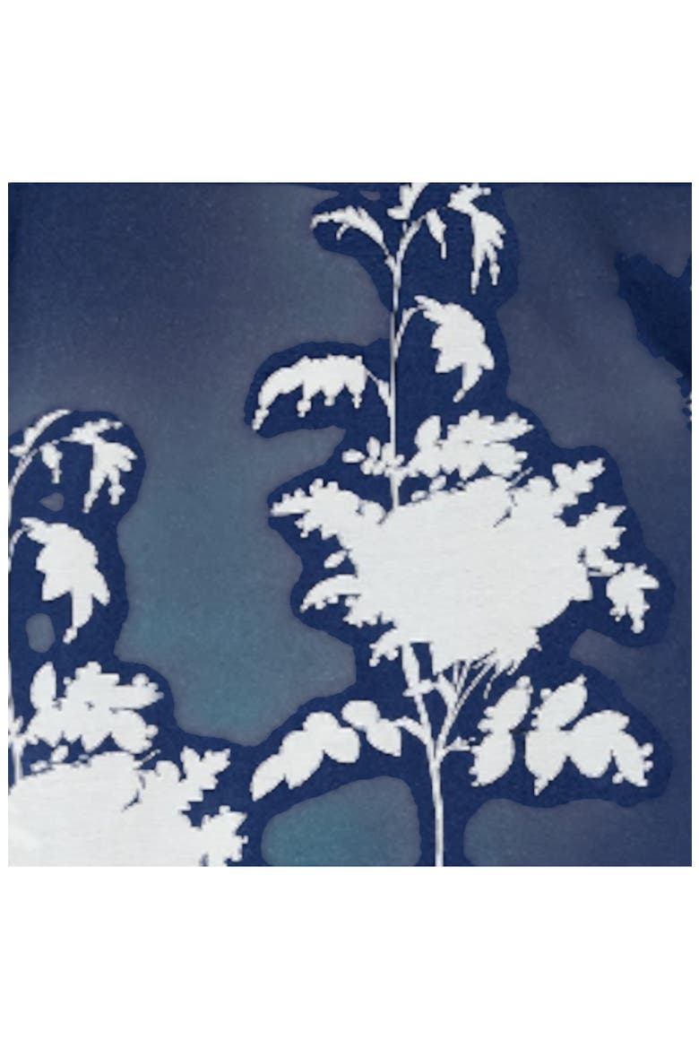 Everyday Cotton Tee, Alternate, color, Navy/White