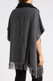 Vince Camuto Zip-Up Ruana