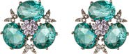 EYE CANDY LOS ANGELES Willow Cubic Zirconia Cluster Butterfly Stud Earrings