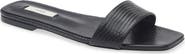 TOTEME Lizard Embossed Slide Sandal