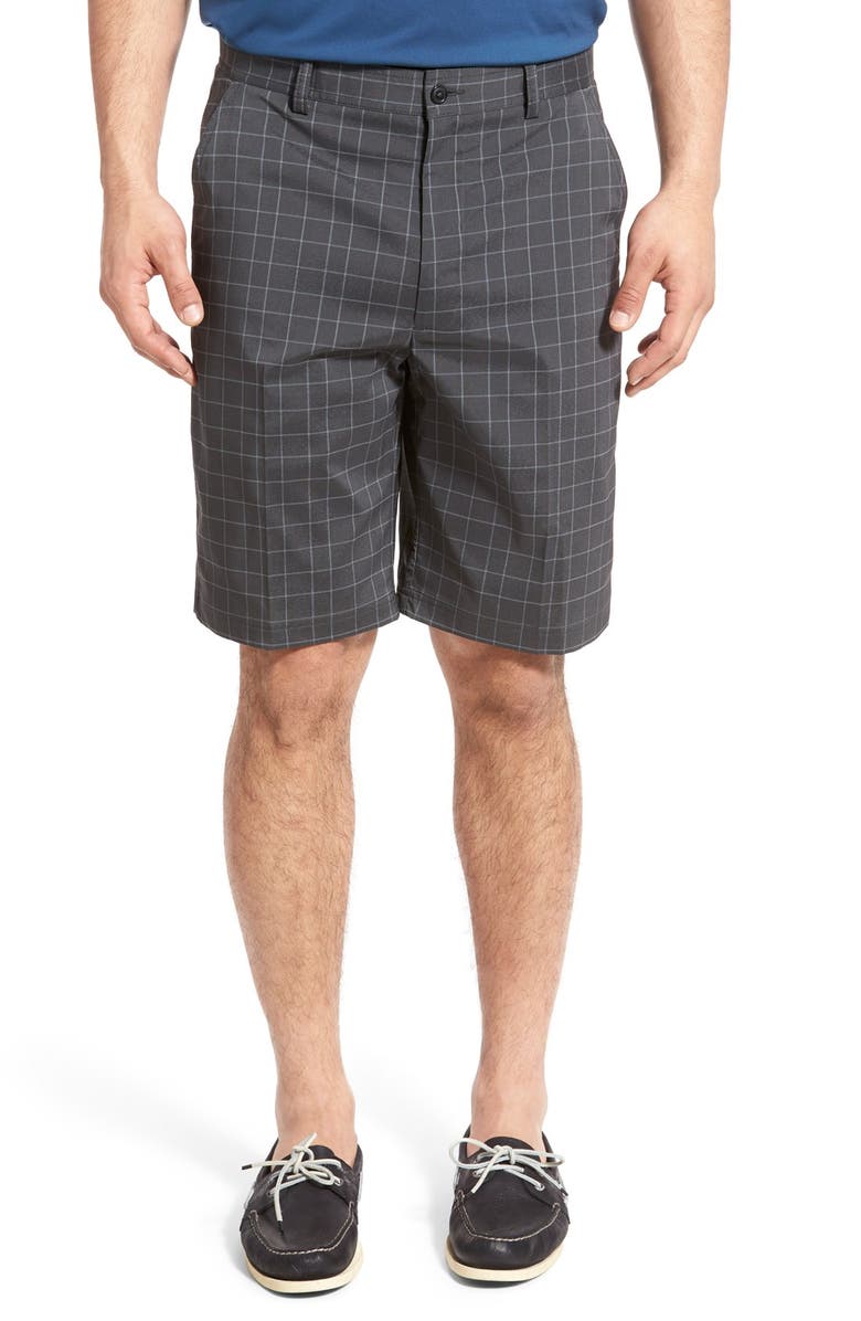 SWC Lone Cypress Pebble Beach Plaid Moisture Wicking Golf Shorts, Main, color,