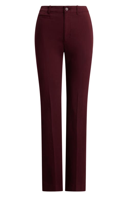 Ralph Lauren Lauren Refined Chinos In Red
