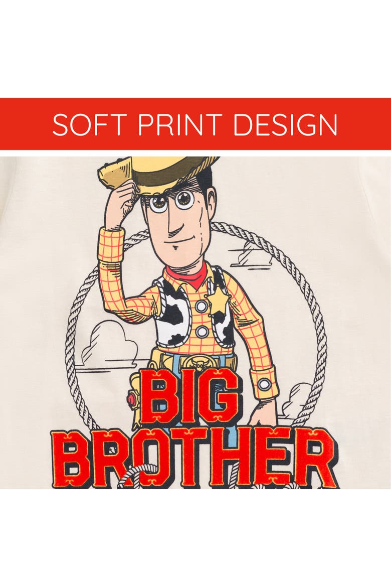Toy Story Short Sleeve T-Shirt, Alternate, color, Cream Woody