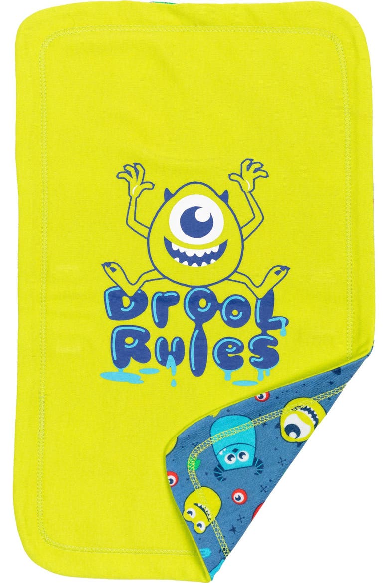 Monsters Inc. 4-Piece Sleep N' Play and Blanket Set, Alternate, color, Monsters Inc Lime