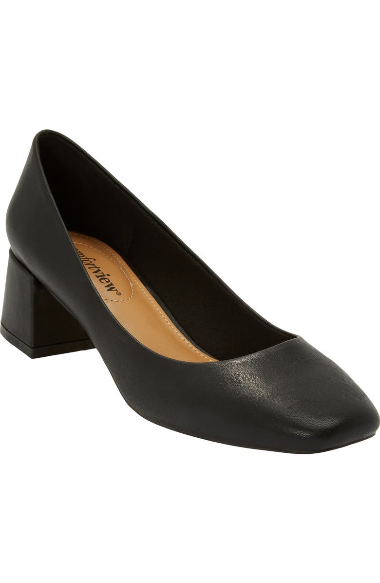 Comfortview The Marisol Slip On Pump, Main, color, Black