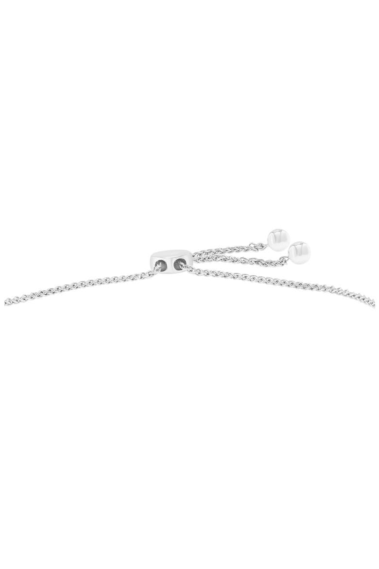 Sterling Silver Pavé Diamond Slider Bracelet, Alternate, color, SILVER
