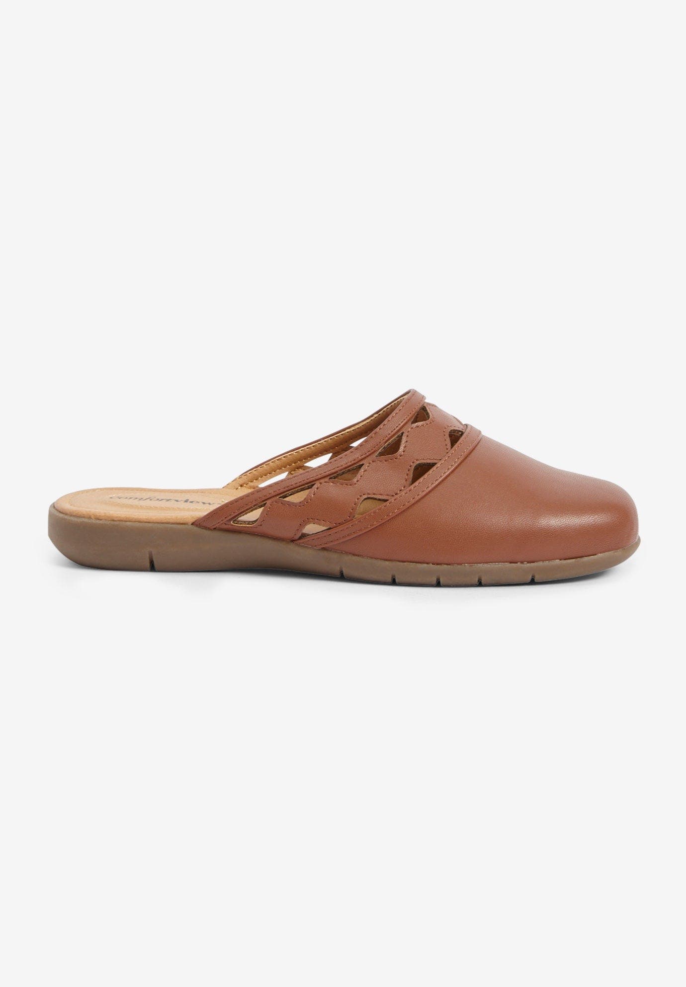 The Mckenna Slip On Mule, Alternate, color, COGNAC