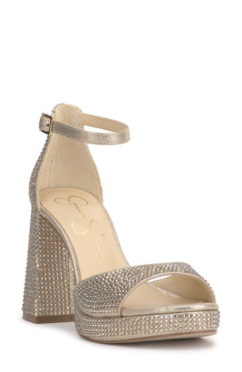 Jessica Simpson Kaliah Ankle Strap Platform Sandal