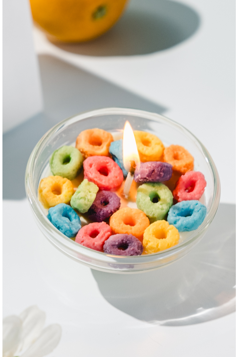 Mini Cereal Candle Bowl Set, Alternate, color, Multicolored Pastel