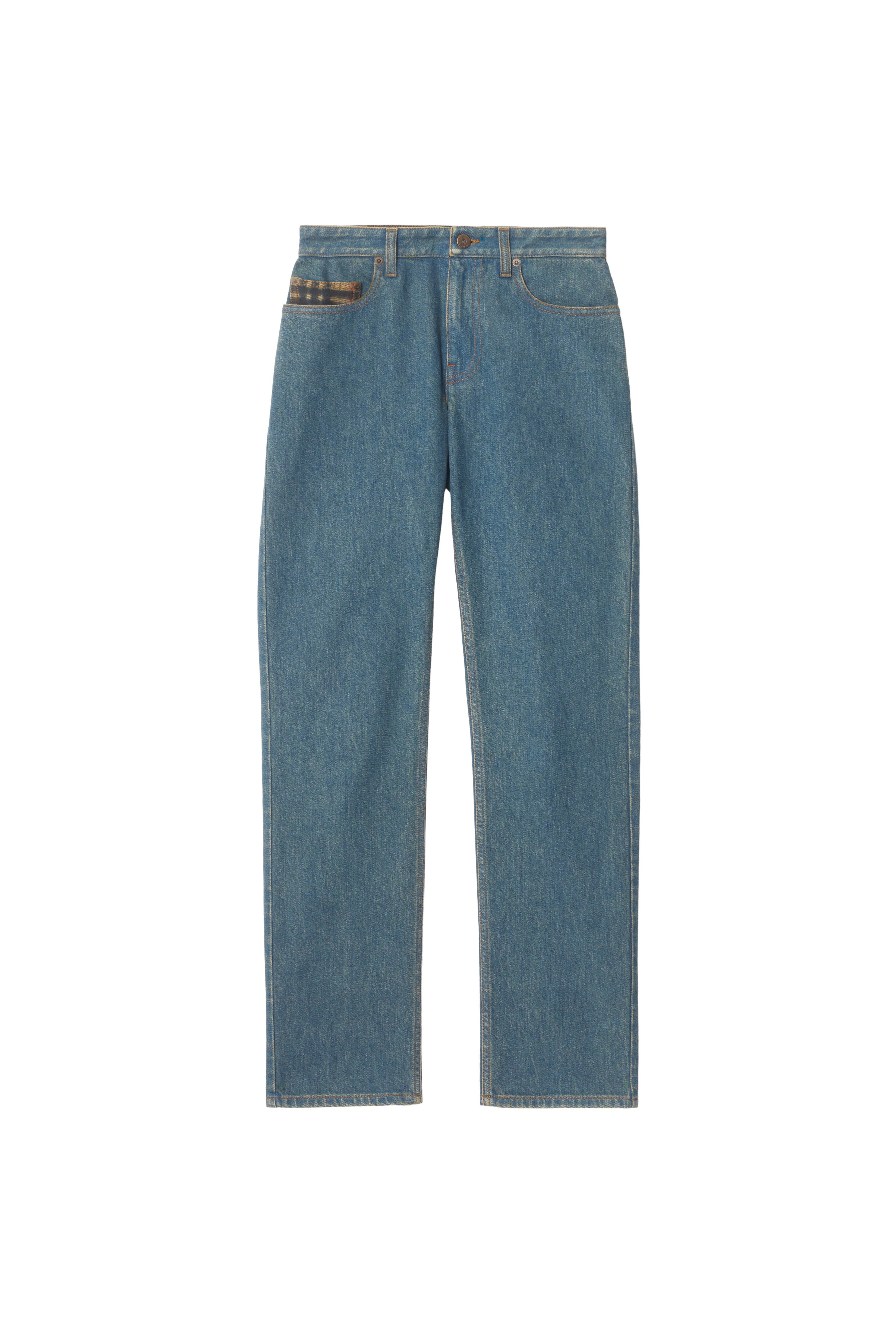 Mid-rise Straight Jeans - image 2
