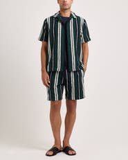 Orlebar Brown Griffith Towelling Relaxed-Fit Shirt