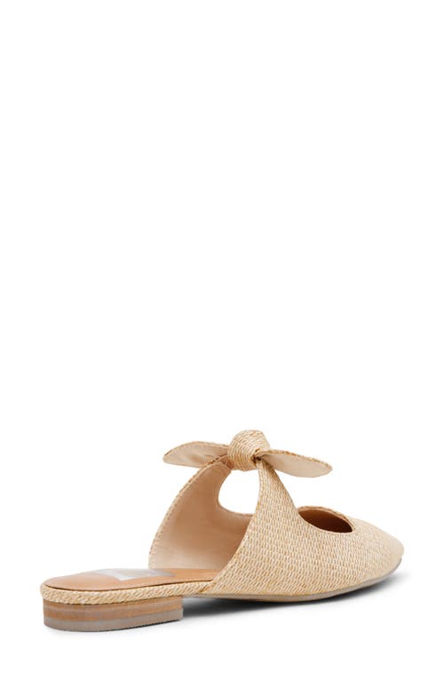 Dolce Vita Dv By Christian Knot Mule In Raffia
