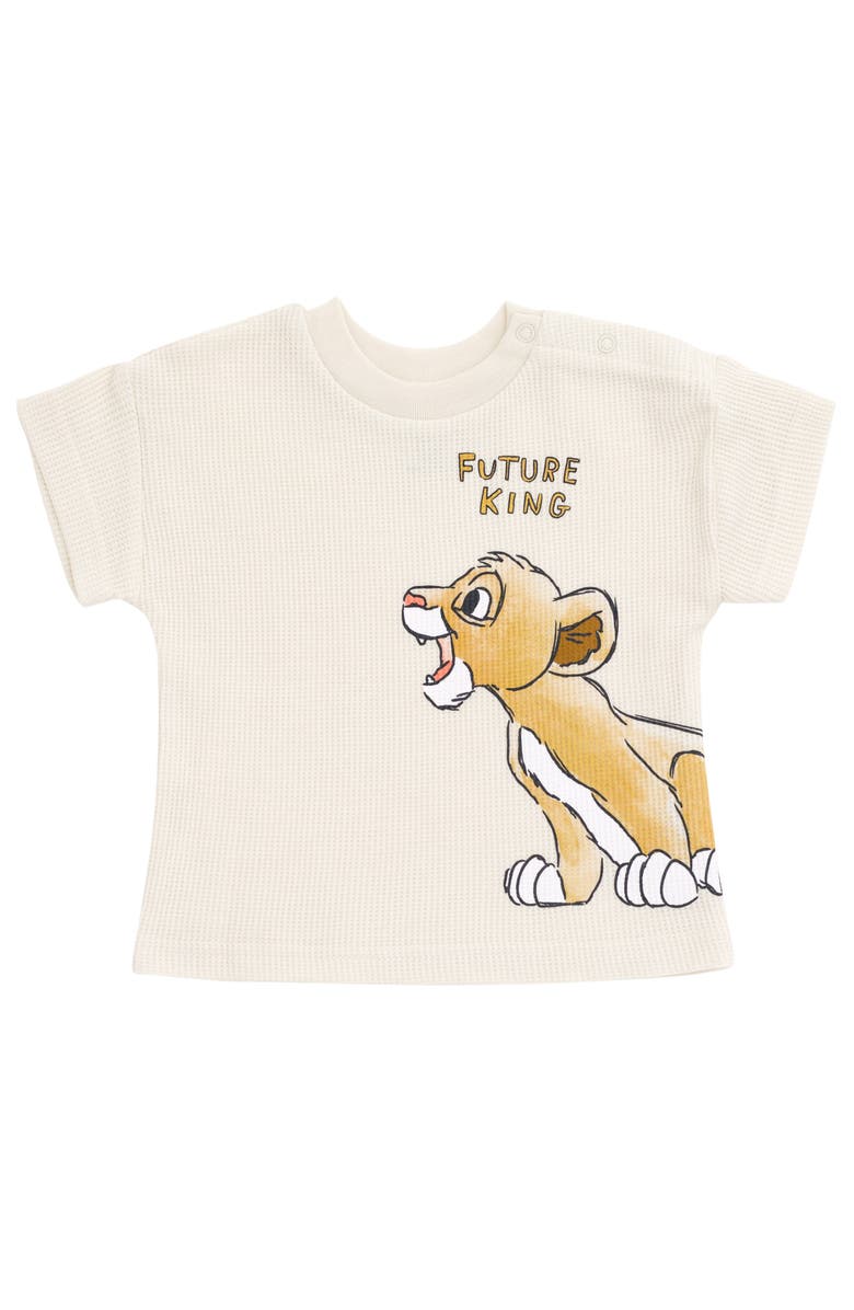Disney Lion King Simba 2-Piece T-Shirt and Shorts Set, Alternate, color, Simba Sage Green