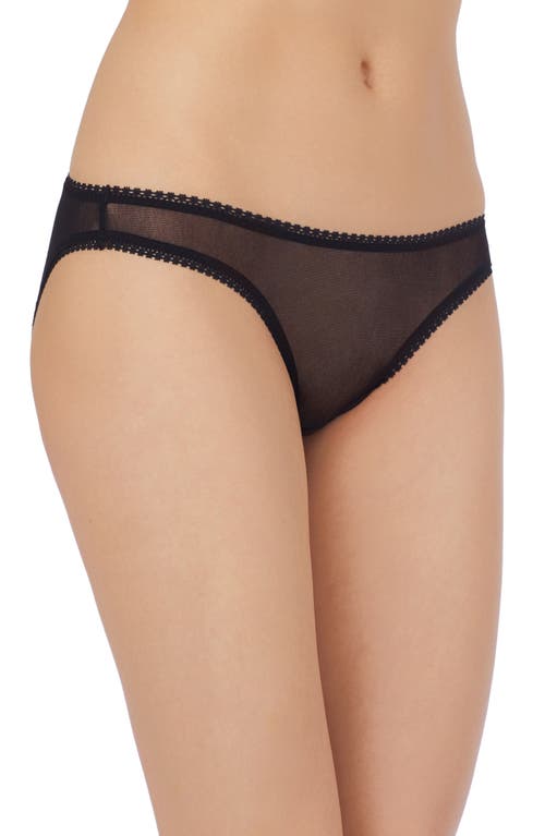 On Gossamer Mesh Bikini in Black 