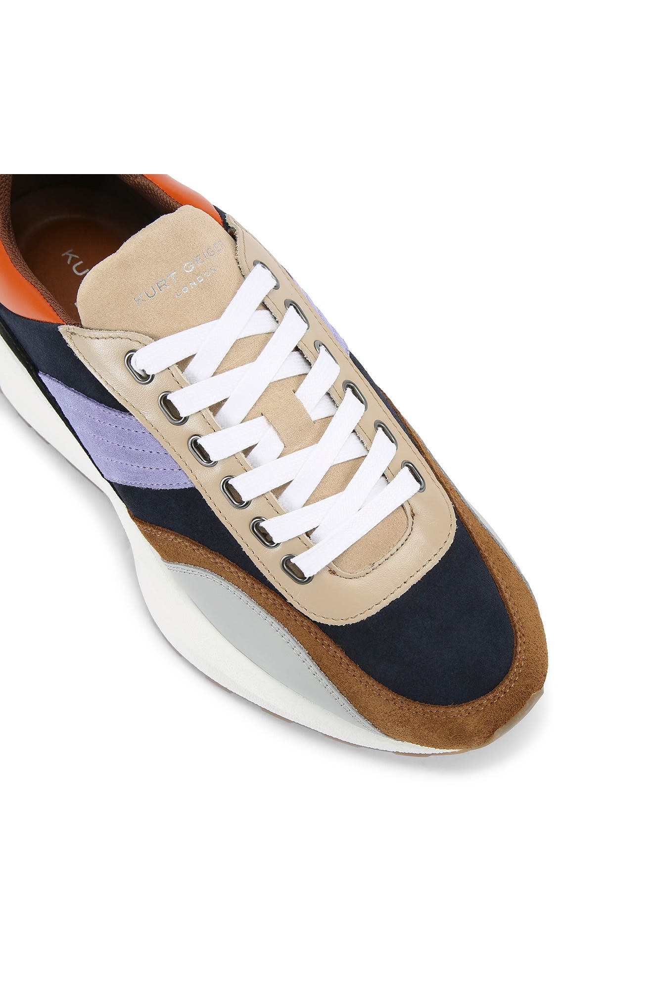 Kurt Geiger London Gaspar Sneaker, Alternate, color, Open Brown