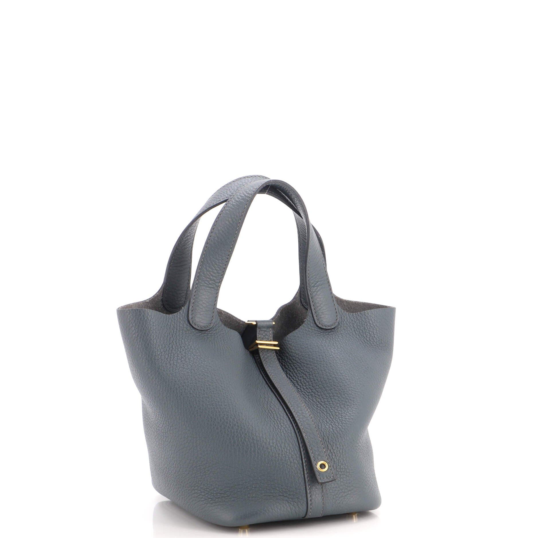Picotin Lock Bag Clemence PM, Alternate, color, Blue