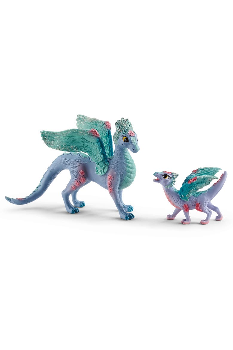 Bayala Blossom Dragon Mother & Child, 2 Figurines, Collectible, Kids, Main, color, Multicolored