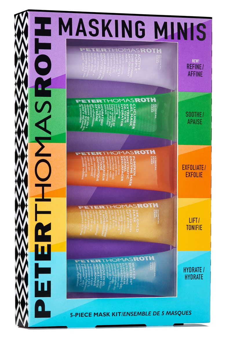 Masking Minis 5-Piece Mask Set USD $35 Value, Alternate, color, NO COLOR