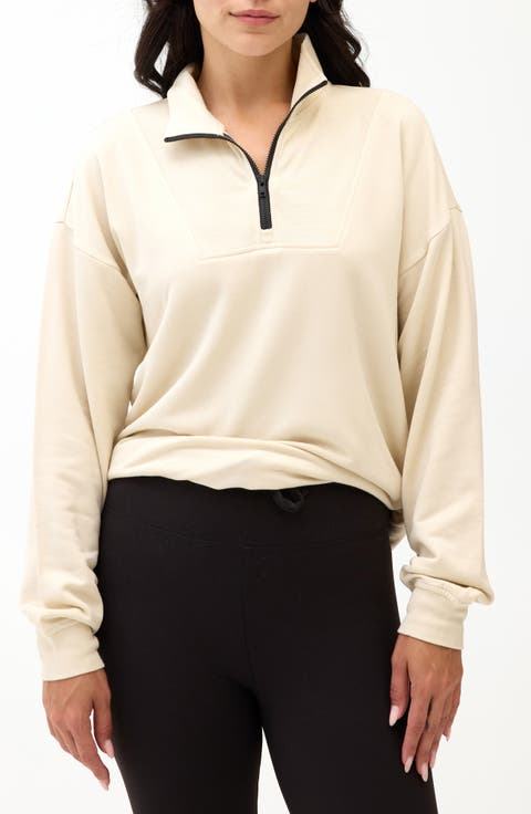 Nyla Fleece Half Zip Pullover