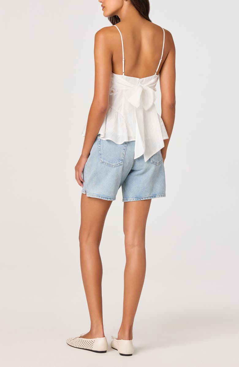 ASTR the Label Kassidy Floral Appliqué Camisole, Alternate, color, White