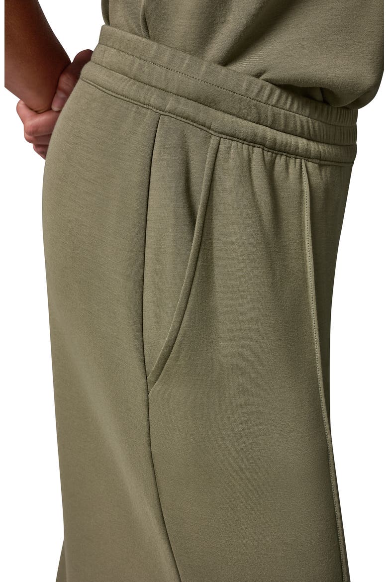 Jet Setter Mid Rise Wide Leg Pants, Alternate, color, SAGE